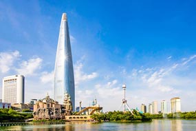 漫步藍(lán)天之上，游樂(lè)天世界塔SEOUL SKY